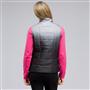 Mock Neck Quilted Vest, , small