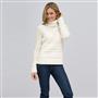 Wool Blend Turtle Neck Sweater, Sugar, small