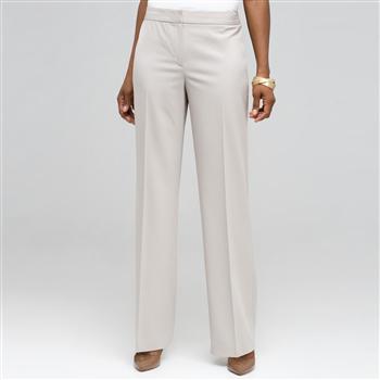 Flat Front Pant, Cement, large